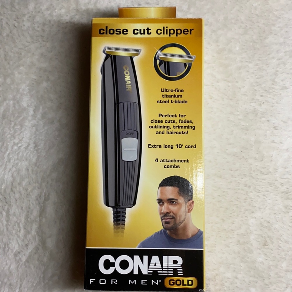 Men’s hair trimmer Conair Gold